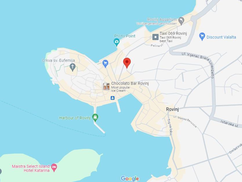 Studio Apartment La Maison De Catherine Rovinj Zewnętrze zdjęcie